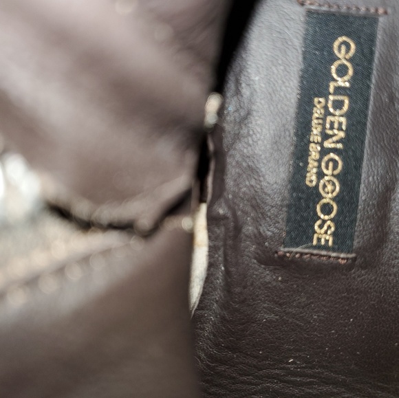 Golden Goose Deluxe Boots Tan leather sz. 38 - Picture 7 of 8